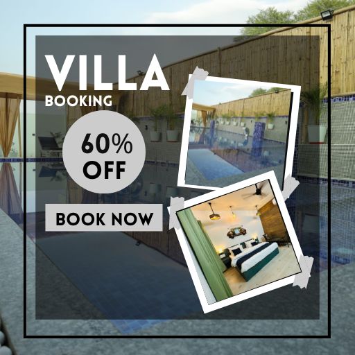 (EP Plan) Week Days  offer  : Get 60% Off on 14336/- Villa Booking (including Tax)